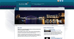 Desktop Screenshot of budgepr.com